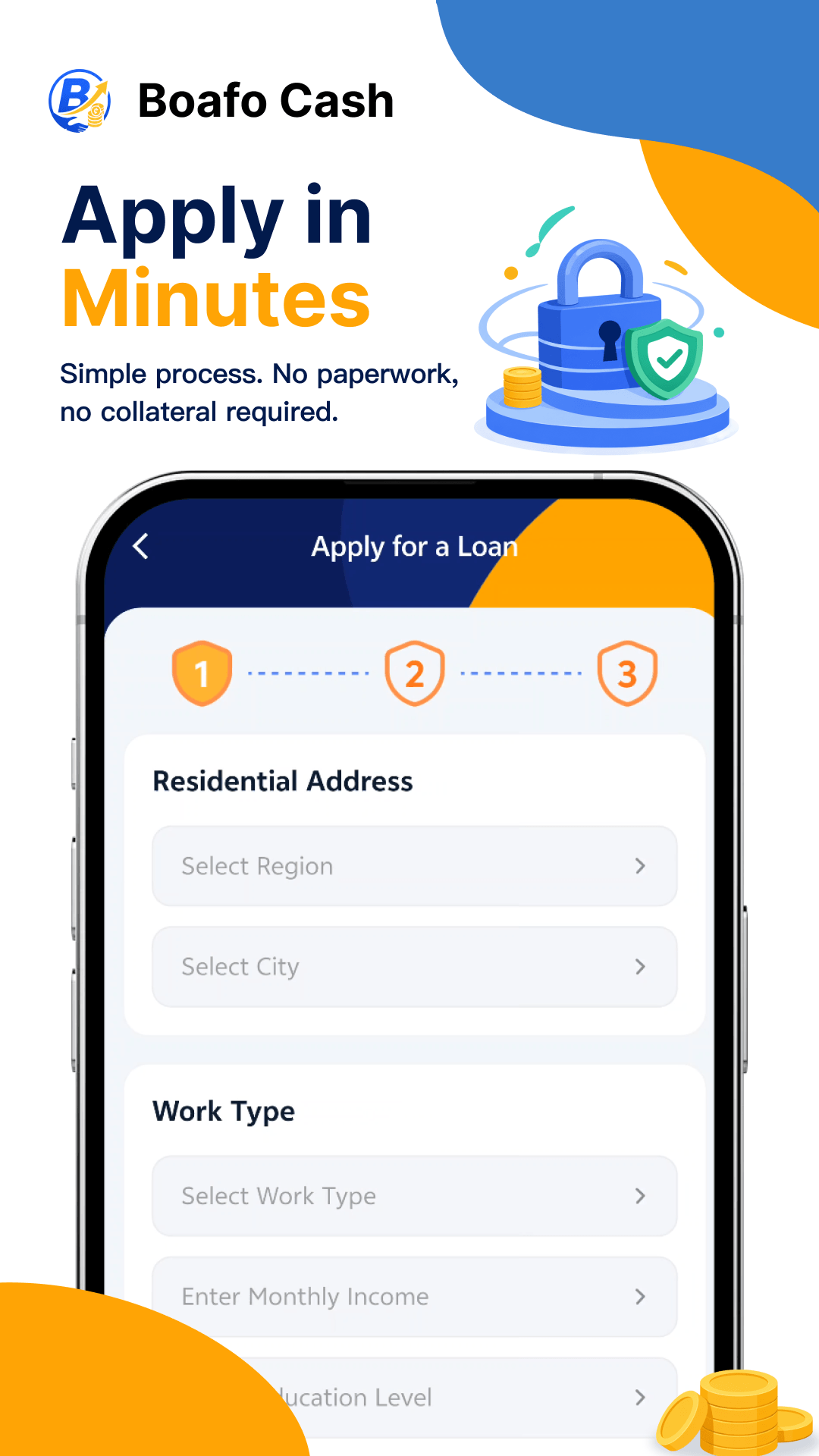Boafo Cash product screen 3
